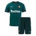 Maillot de foot RC Lens Extérieur vêtements enfant 2024-25 Manches Courtes (+ pantalon court)